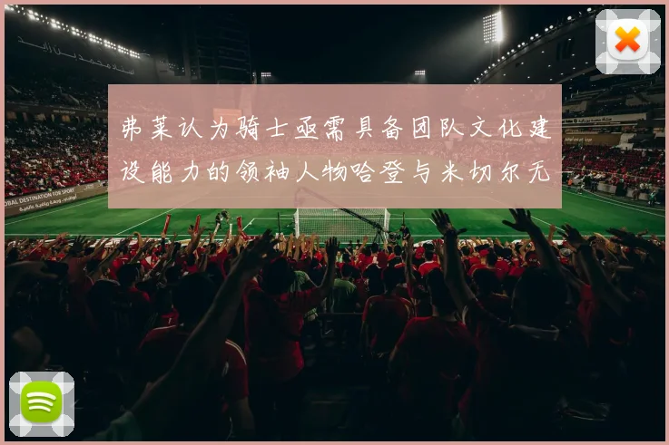 弗莱认为骑士亟需具备团队文化建设能力的领袖人物哈登与米切尔无法胜任